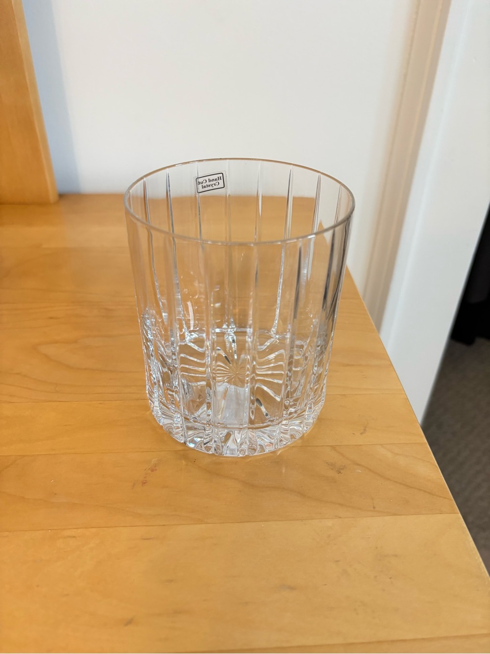 Williams Sonoma Crystal Old Fashioned Glasses